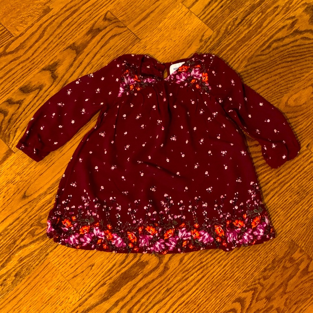 Old Navy | Floral Dress with 3/4 Sleeves